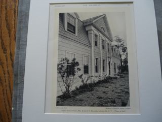 House Of Mrs.  Reynolds,  Loudonville,  Ny 1927 Photo photo