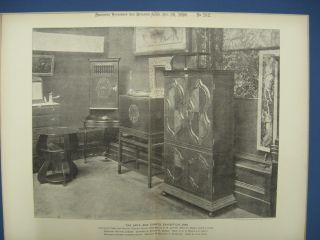 Arts And Crafts Exhibition,  1890,  Photogravure photo