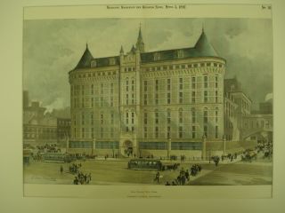 City Prison,  New York City,  Ny,  1897,  Plan photo