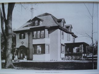 House Of Albert Eastwood,  Rochester Ny.  1907 Photo photo