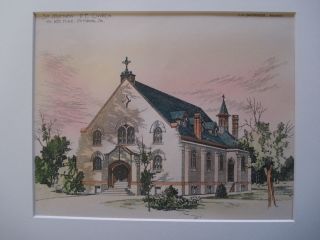 St.  Matthew Church,  Pittsburgh,  Pa,  1900,  Plan photo