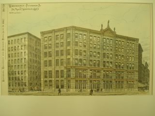 Warehouses,  Pittsburgh,  Pa,  1882,  Plan photo