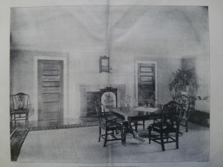Dining Room Of Bradford Norman,  Portsmouth Ri.  1903 Photo photo