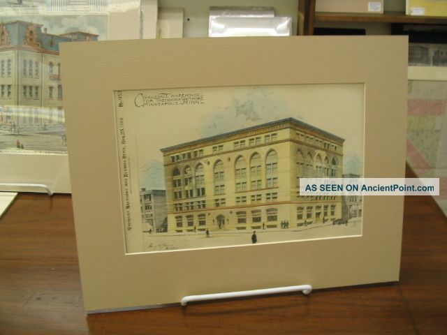 Wholesale Warehouse,  Minneapolis,  1894,  Plan Victorian photo