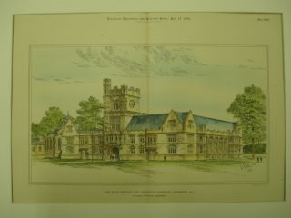 The Stack Building,  Princeton,  Nj,  1896,  Plan photo