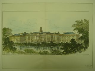 Simmons College,  Boston,  Ma,  1903,  Plan photo