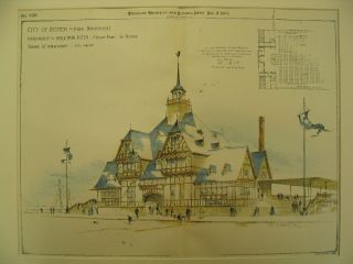 Boston Park Department,  Boston,  Ma,  1893,  Plan photo