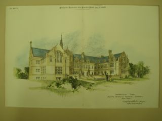 State Normal School,  Jamaica,  Ny,  1895,  Plan photo