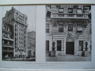 Madison Square Apartment,  New York Ny,  1906.  Photo photo