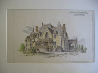 Ingraham House,  J.  P.  Putnam,  1876,  Orignal Plan photo