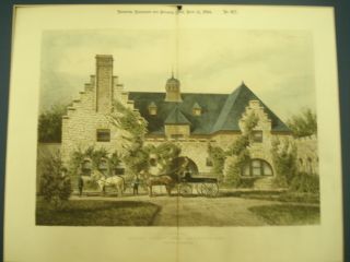 Kellogg Terrace,  Great Barrington,  Ma,  1894,  Orig.  Plan photo