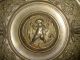 Antique Victorian Classical Cherub Cupid Bronze Compote / Tray Centerpiece Metalware photo 5