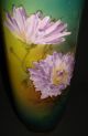 Antique Hand Painted German Porcelain Vase Mums Lydia Germany Royal Bonn ? Exclt Vases photo 1