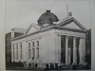 New York Savings Bank,  New York,  Ny.  1901 Photogravure photo