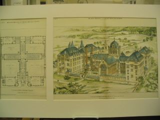 Good Shepherd Convent,  Troy,  Ny,  1886,  Plan photo