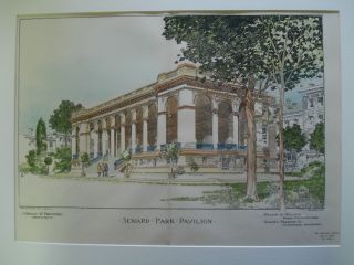 Seward Park Pavilion,  New York Ny,  1903.  Plan photo
