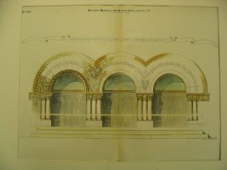 Gunton Temple Church,  Bethesda Md 1894,  Plan photo