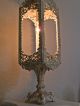 Extraordinary Antique Victorian Cast Spelter Lamp Porch Light Conversion Shabby Victorian photo 1