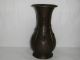 Spelter Bronze Patina Hanging Vase.  Victorian Naturalism Movement?insect Decorati Victorian photo 3