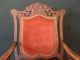 19th C.  Beautifully Carved Victorian Parlour ' Rocking ' Armchair 1900-1950 photo 9