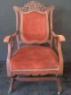 19th C.  Beautifully Carved Victorian Parlour ' Rocking ' Armchair 1900-1950 photo 7