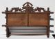 Fantastic 1870 ' S Victorian Hand Carved Walnut Tie Rack - Other photo 4