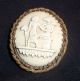 Antique Vintage Egyptian Revival Hand Carved Cameo Brooch Very Old Great Patina Victorian photo 2