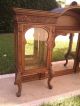 Monumental Victorian Style Renaissance Revival Cabinet W/ Beveled Glass & Mirror 1900-1950 photo 2