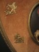 Antique French 1800’s Neoclassical Ormalu (bronze Dore) Velvet Shield Frame Picture Frames photo 7