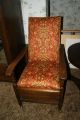 Antique Morgan Chair Recliner W/ Side Drawer Newly Reupholstered More Antiques 1800-1899 photo 1