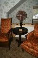 Antique Morgan Chair Recliner W/ Side Drawer Newly Reupholstered More Antiques 1800-1899 photo 5