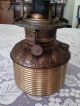 Antique Fancy Embossed Brass Font - P&a ' Royal ' Kerosene Oil Lamp Lamps photo 10