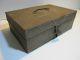 Antique Victorian Primitive Tin Hinged Spice Box Container Painted Cannisters Primitives photo 7