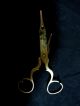 Antique Victorian Brass 3 Footed Candle Wick Snuffer Trimmer Scissors C 1800 ' S Victorian photo 11