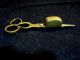 Antique Victorian Brass 3 Footed Candle Wick Snuffer Trimmer Scissors C 1800 ' S Victorian photo 1
