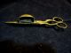 Antique Victorian Brass 3 Footed Candle Wick Snuffer Trimmer Scissors C 1800 ' S Victorian photo 6