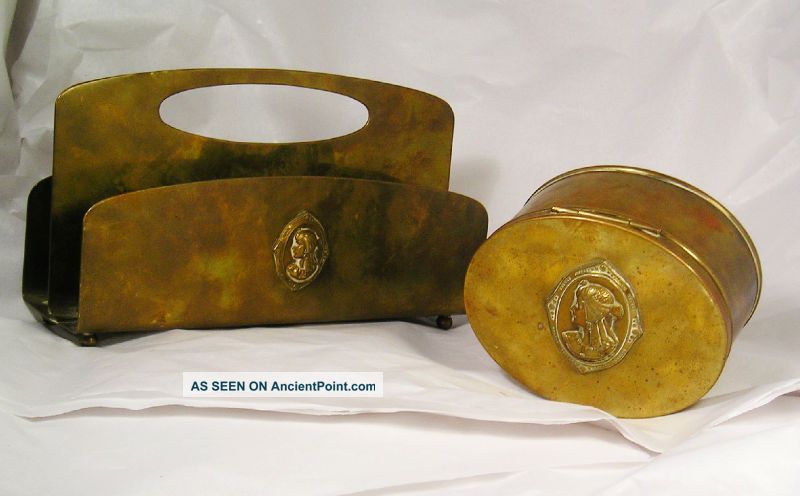 Vintage Edwardian Desk Set F1 Other photo