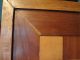 Antique Vintage Game Board With Inlaid Wood Primitives photo 3