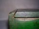 Aafa - 19th C. ,  Slide - Top Candle Box In Early Green Paint. Primitives photo 3