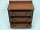 Wonderful 19th Century New England Miniature Chest Of Drawers Primitives photo 2
