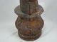 A Wonderful 19th Century Cast Iron Horse Head Hitching Post Primitives photo 4