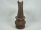 A Wonderful 19th Century Cast Iron Horse Head Hitching Post Primitives photo 5