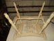 Primitive Wooden Bowed Seat Country Stool Primitives photo 2