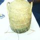 Rare Antique Wicker Covered Wine Making Bottle Jug Vintage Blown Glass 2 ' Tall Primitives photo 1