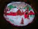 Primitive Repurposed Vintage Tablecloth Christmas Ornie Tuck Recycled Linens Primitives photo 2