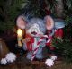 Primitive Raggedy Fuzzy Christmas Mouse 5 