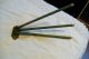 Antique Towel Drying Rack,  Old Green Paint Primitives photo 4