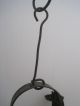 Antique 1700s American Tin Lighting 6 Wide Arm Candle Chandelier Candle Holder Primitives photo 9