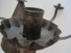 Antique 1700s American Tin Lighting 6 Wide Arm Candle Chandelier Candle Holder Primitives photo 4