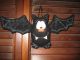 Primitive Hc Halloween Set 2 Bat Bats Doll Ornies Tuck Shelf Sitter Primitives photo 1